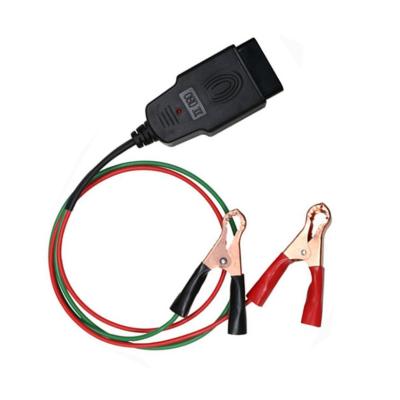 China Auto Capacity Tester Car OBD II Memory Saver Connector With Two Clips ECU Power Protection for sale