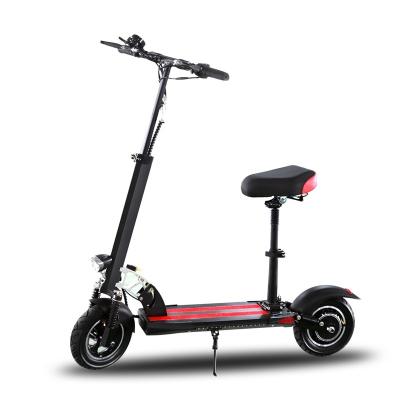 China Wholesale 10 Inch 500w 72v Unisex Black And Red Dual Mode Motor Electric Scooter for sale