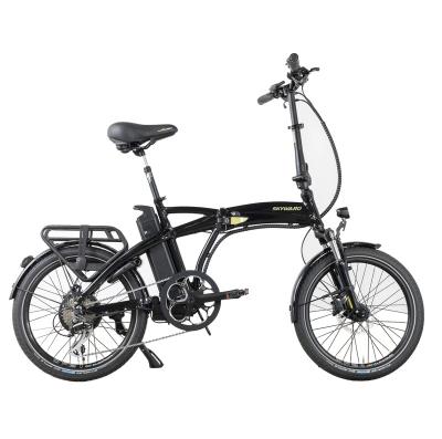 China Steel Frame Foldable Electric Bike Folding Electric Bike 20 Inch Motor 36v 250w Ebike Led Display for sale