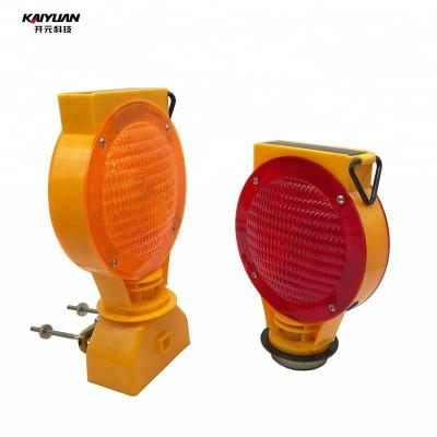 China Hot Promotional PP Solar Power Yellow High Intensity Led Flashing Warning Light For Traffic for sale