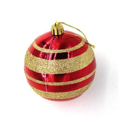 China Chirstmas Decor CUSTOMIZED CHRISTMAS TREE DECORATIONS HAND PAINTED INDOOR BALLS for sale