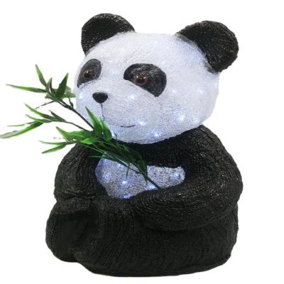 China Acrylic Outdoor Garden Lamp Panda China With Acrylic Christmas Ip44 3D 40*38*56.5cm 50000,50000HOURS One Year Party -40-60, -40°-60° 5000 192 for sale