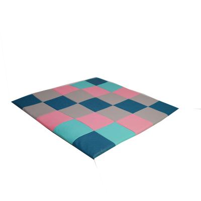 China Eco-friendly Colorful Patchwork Mat Soft Gym Play Equipment For Kids Crawling, Playing, Sleeping for sale