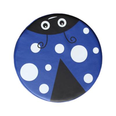 China New Design Ladybug Therapy Printing Soft Baby Cushion Kids Play Cushion Baby Floor Cushion for Children for sale