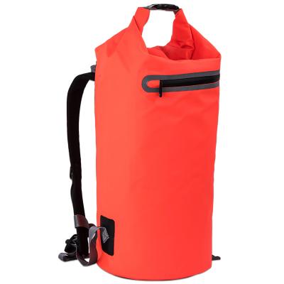 China Outdoor Ocean Package 500D PVC Tarpaulin Water Dry Bag Waterproof PVC 500D Floating Bag for sale