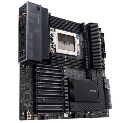 China WRX80 SU8 workstation desktop motherboard, 4GPU support 3995wx/3955WX/3975WX for sale