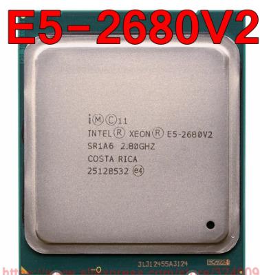 China Server Xeon E5 2680 V2 E5-2680 V2 2.8G e5 2680v2 SR1A6 CPU Processor 10 Core 2.80GHz 25M Suit 115W X79 Motherboard for sale