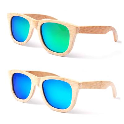 China DLK2018 Retro Polarized Bamboo/Wooden Sunglasses Women 2018 Unisex Polarized Sunglasses for sale