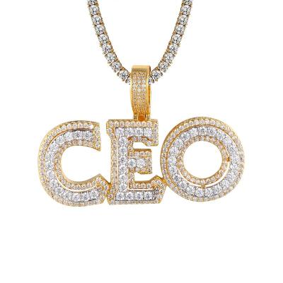 China New Wholesale High Quality Icedout Double Layer Hip Hop Nickel Free Speaker Pendant for sale