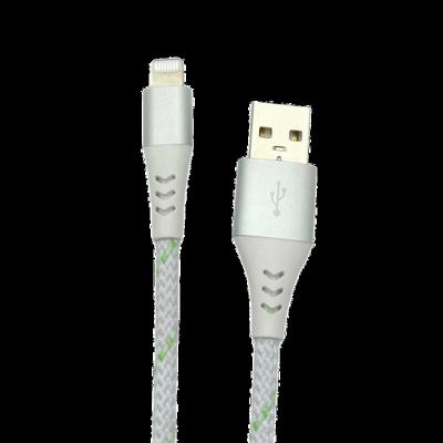 China MP3/MP4 Player MFi Certified Braided Manufacturer Lightning Cable, USB-A to Lightning (C89) 1M 2M 3M for Apple iPhone Charging Cable for sale