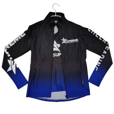 China Latest Design Breathable Sublimation Custom Sport Tracksuit Warm Ups For Cheer And Dance for sale