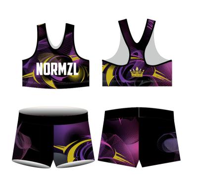 China Wholesale New Design Digital Printing Youth Cheer Uniforms Breathable Dance Practice Wear for sale