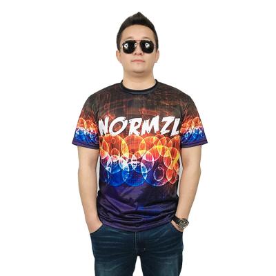 China Wholesale Custom 100% Polyester Anti-Wrinkle Sublimation T-Shirt For Men for sale