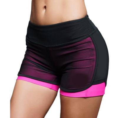 China 2019 Antibacterial Women Shorts Compression Quick Drying Shorts Casual Women Basic Sexy Female Fitness Bodybuilding Compression Yoga Shorts for sale