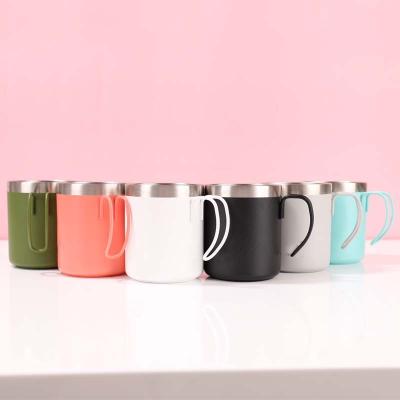 China Viable Color Matching Universal Mug Thermos Stainless Steel Macaron Mug Multifunctional Thermos Mug for sale