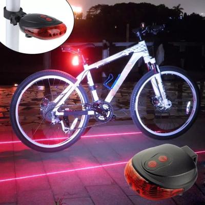 China Waterproof Bicycle Lights LED Taillights Lasers Safety Bicycle Recycling Warning Lights Cycling Accessories Light Z1121T for sale