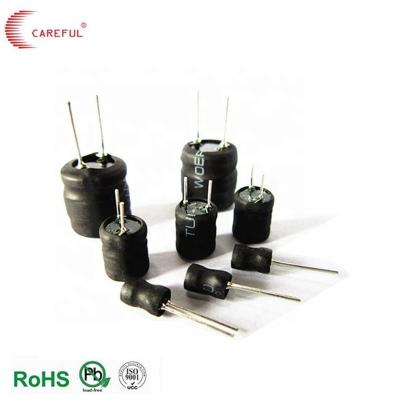 Chine FDR0810 avec 2 broches tambour ferrite filtre étouffement bobine ferrite noyau inducteur inducteur de puissance à vendre