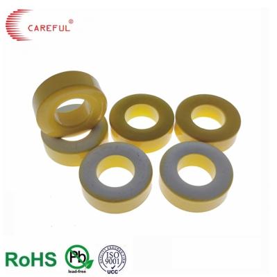 Cina Rohs ISO9001 Magnetic Iron Core Iron Powder Toroidal Cores Usato per soffocamento in vendita