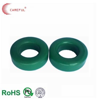 China Rohs ISO9001 T22*8*14 type mmzn toroïdale ferrietkern Vermogentransformer Ferriet toroïde kernen Groen Te koop