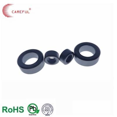 Cina Campioni gratuiti Rohs ISO9001 NiZn MnZn materiale di ferrite EMI NIZn T20x15x10 nucleo toroidale di ferrite in vendita