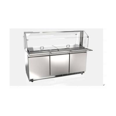 China Low price salad bar/buffet cold display 1 for sale