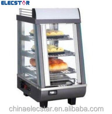 China Single-temperature hot display, warmer counters, hot food display counter, restaurant equipment.hot dog showcase for sale