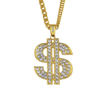 China Hiphop 18k Gold Finish Iced Out Thick Miami Cuban Link Chain Necklace Hip Hop CZ Miami Cuban Link Chain Necklace for sale