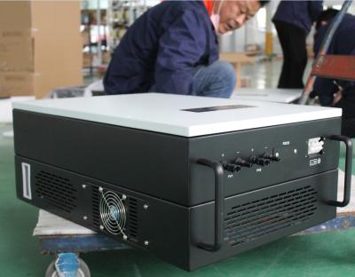 China Solar On Grid Inverter DC To AC 10KW LCD Display Screen 45A 50HZ for sale