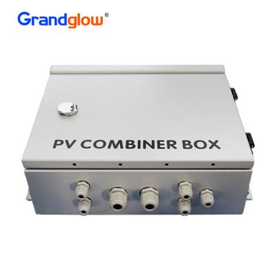 China Grandglow photovoltaic DC combiner box two in one DC distribution box for sale