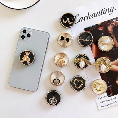 China Luxury Bling  Phone Pop Sockets ZLC002 Waterproof Adjustable en venta