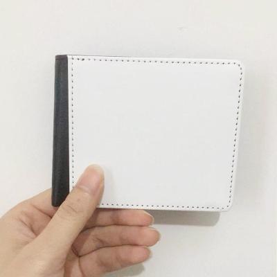 China Genuine Leather Card Holder Wallet  Blank Sublimation Waterproof For Men Te koop