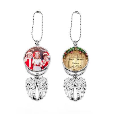 중국 Double Sided  Women Pendant Necklace Sublimation Metal Aluminum Alloy 판매용