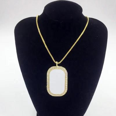 Κίνα Heat Transfer Women Pendant Necklace  Zinc Alloy Material Round προς πώληση