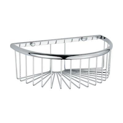 China Modern Wholesale Hot Selling Decorative Soap Dish Basket Corner Shower Soap Basket Wall Mounted For Bathroom for sale