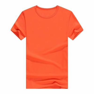 China Anti-wrinkle men's quick-drying 100% polyester driing fitted custom logo sports t-shirt for sale