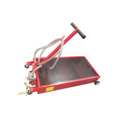 China Portable Steel Car Oil Drain Pan 131*64*80 for sale