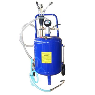 China Steel Portable Oil Change Machines Vacuum Oil Drainer Tank for sale