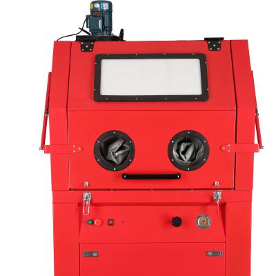 China Industry Large Vertical Sandblasting Machine , A High Quality And Reasonable Price 1000L Industrial Sandblasting Cabinet for sale