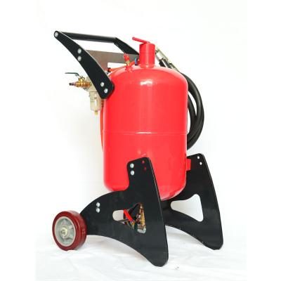 China Factory 10 gallon portable sandblasting device, sandblaster, sandblasting tank, glass sandblaster for sale