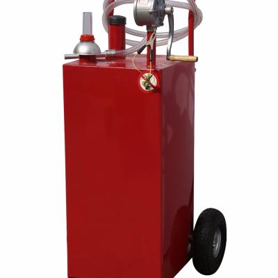 China 30 gallon stainless steel gaseous fuel diesel kerosene oil cart for sale for sale