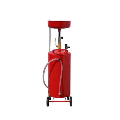 China Steel Pneumatic Residual Oil Drainage Lift Tank 20 Gallon Oil Drainer for sale