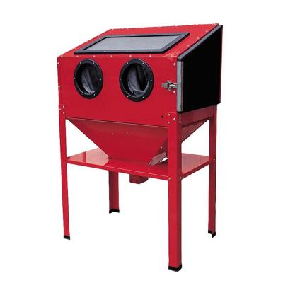 China Trimming 40 lbs. Single Board Computer 200 Capacity Floor Blast Cabinet for sale