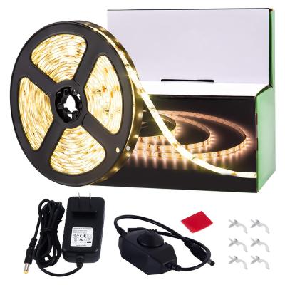 China Home decoration Promotional 120leds Christmas light Led Strip 5050 Tv led strip neon lights custom decorative lighting for sale