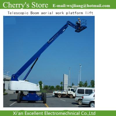 China Telescopic Boom aerial work platform lift / up lift for sale