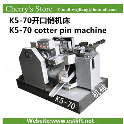 China K5-70 cotter pin machine  split pin making machine for sale