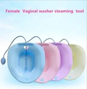 China Women Hygiene Intimate Care Vagina Steamer Sitz Bath Steaming Stool Yoni Steam Seat Bidet for sale