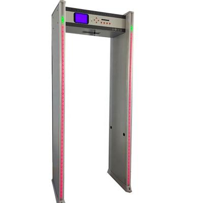 China Compound Waterproof Board High Sensitivity 24 Zones Walk Through Metal Detector Door Frame Metal Detector TEC-800C for sale