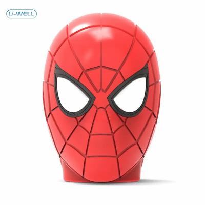 China Wireless Charger for Mobile Phone High Quality Spiderman Wireless BT Speaker Bass Subwoofers Portable Speakers for Gifts for sale