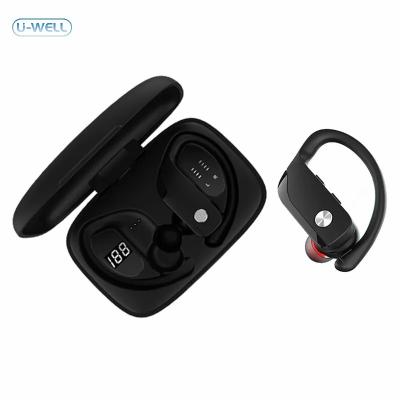 China Sustainable Best Sellers T16 Bluetooth 5.3 Earphones TWS Wireless Sport Headphones LED Digital Display Waterproof Noise Reduction Earbuds for sale