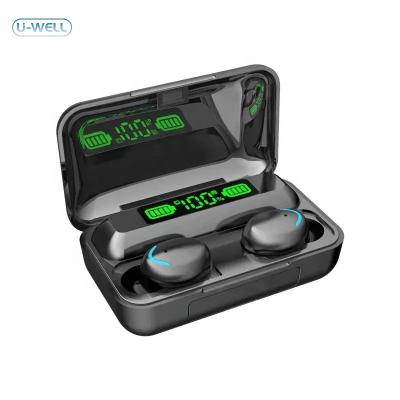 China Tws Earbuds 2023 Anc 2023 New F9 TWS Wireless Earbuds Bluetooth 5.1 Earphones with Power Bank LED Digital Display F9-5 Earphones for sale